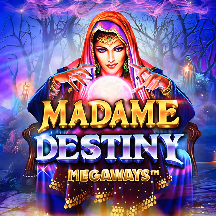 Madame Destiny fortune teller themed slot with progressive jackpot