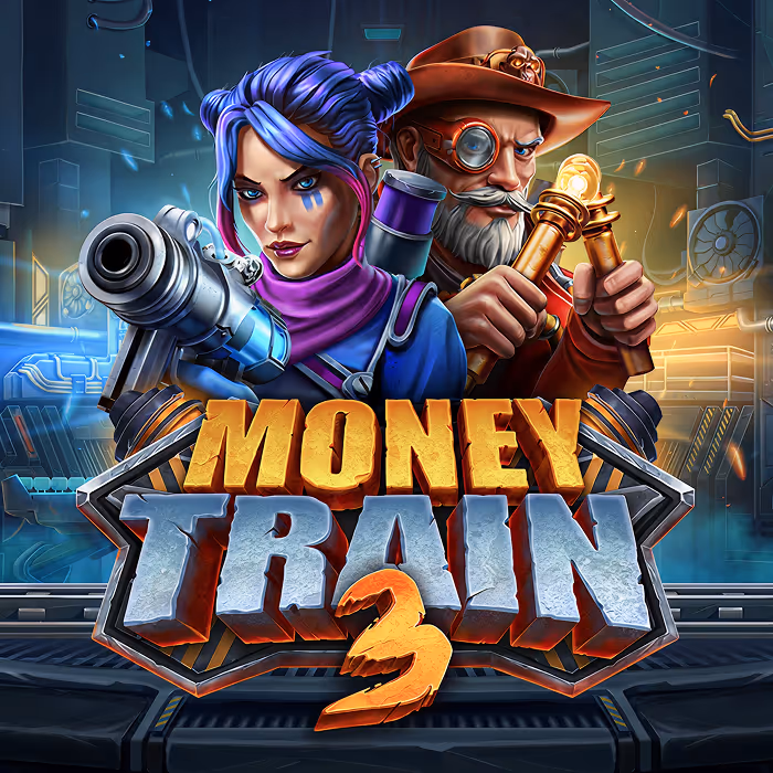 Money Train 3 wild west slot with bonus game and multiplier symbols